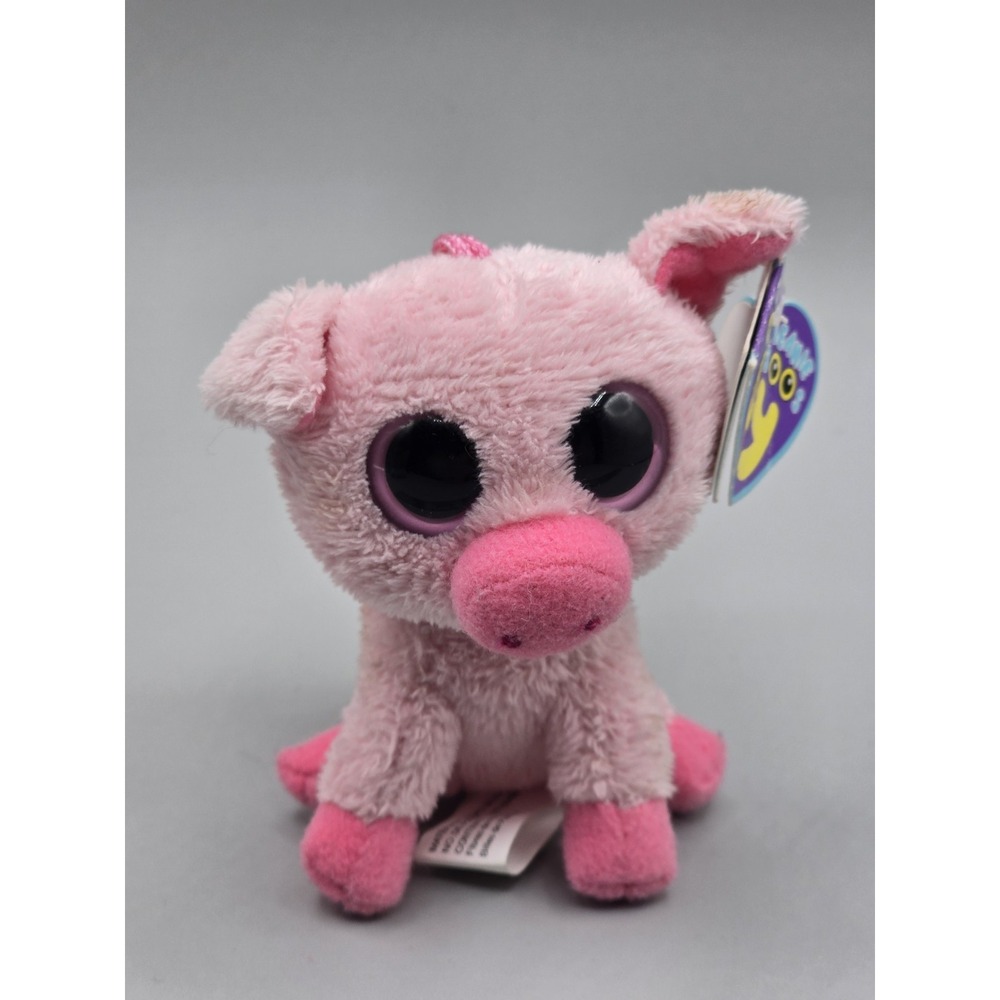 TY BEANIE BOOS KEY‎ CLIP - CORKY the PIG